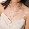 Specially For Bohemian Wind Moon Pendant Multi-Layer Handmade Necklace Set, Supply Four-Layer Models