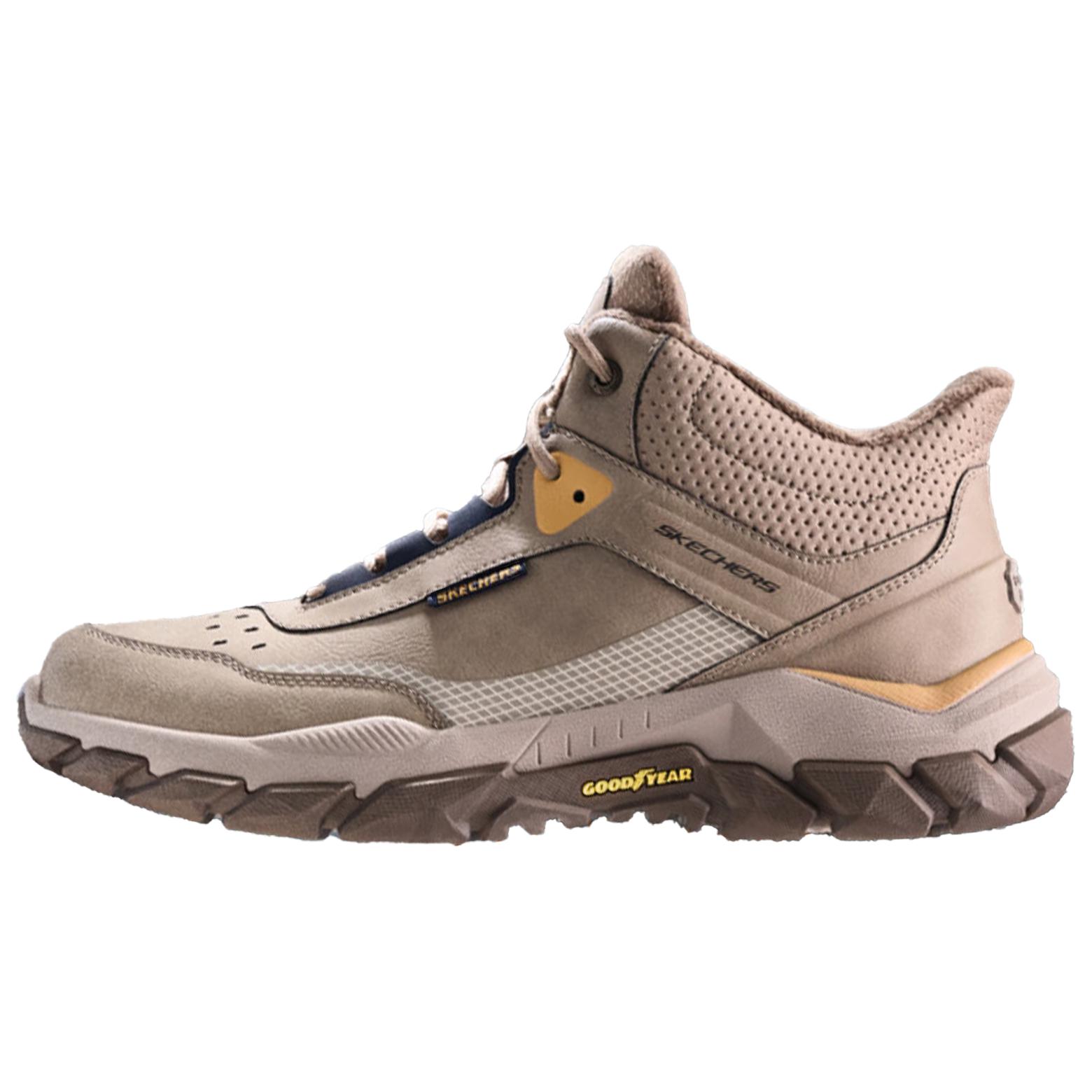Skechers Santoro Удобные Мягкие Нескользящие Износостойкие Теплые Высокие Туристические Ботинки Мужские туристические ботинки Коричневые 211260-TPE 41