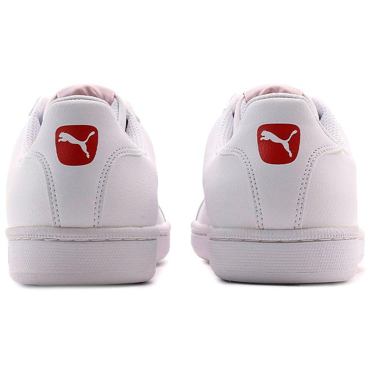 PUMA Smash Cat L White/Red 362945-01