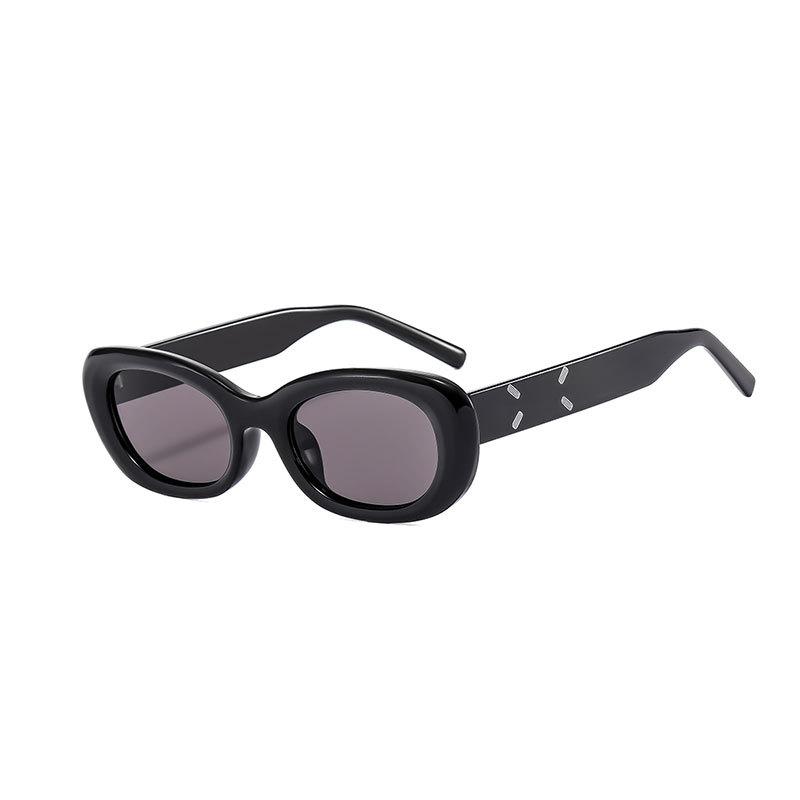 Oval Frame Fashionable Sunglasses Uv Protection Driving And Events Party