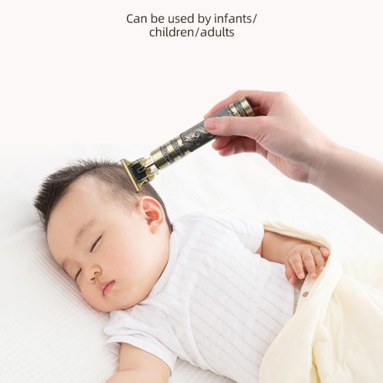 1 Set Haarschnitt Nicht rostend Praktische Null Klinge Abstand Retro Push Cutter Haar Rasierer Schneiden Maschine Haar Trimmer