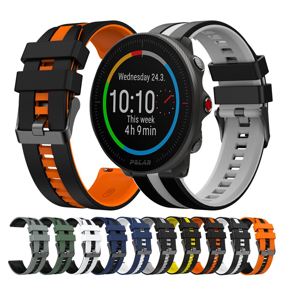 Silicone 20mm 22mm Strap for POLAR Vantage M2 M V3/Pacer/Unite Band Grit X2 Pro Titan/IGNITE 3 2 Bracelet Sport Watchband Correa
