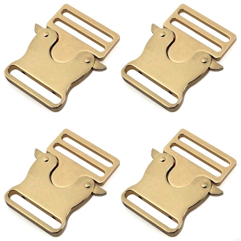 4 Pcs Quick Release Clip Easy to Use Webbing Bag Clip For Backpacks Repair Dog Leashes And Crafting