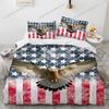 Creative American Flag Bedding Set Duvet Cover 3d Bedding Fashion Design Decoration King Duvet Cover Set Double Bed Set Bedding9