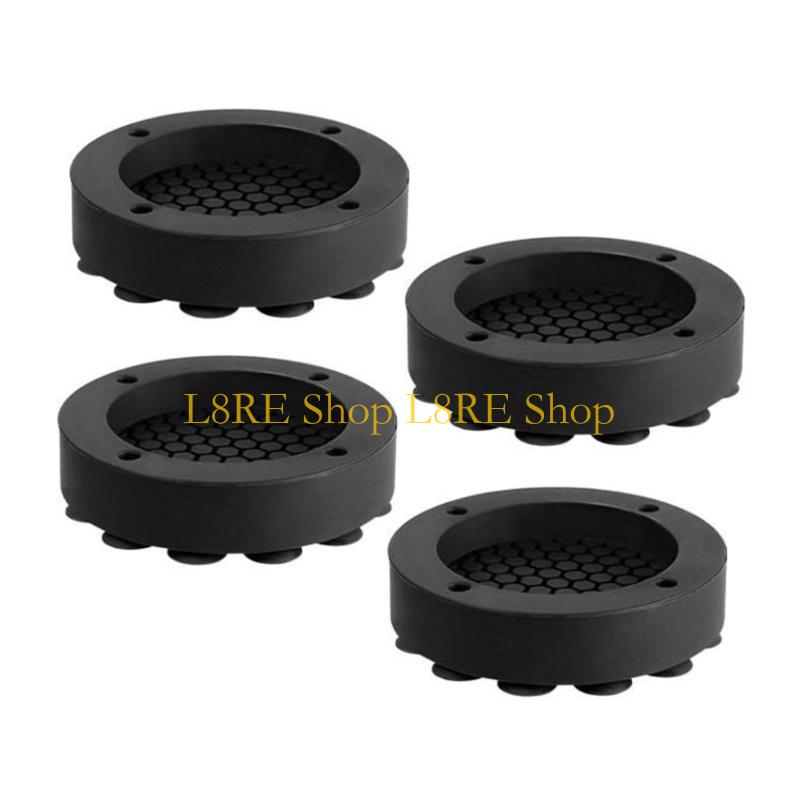 L8RE Set of 4 Furniture Risers Set Washer Risers Furniture Risers Silicone Material
