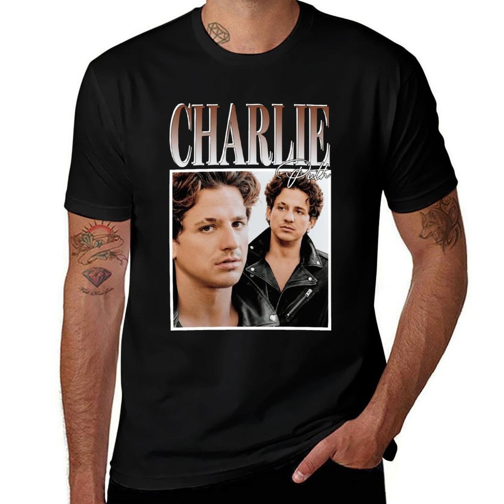Charlie Puth Classic Tshirt Halloween Casual Tshirt