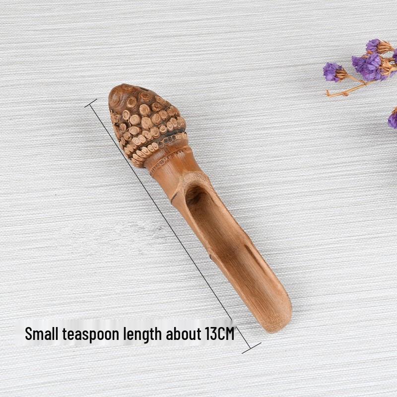 TLAKEHO Handmade Bamboo Tea Utensil Set