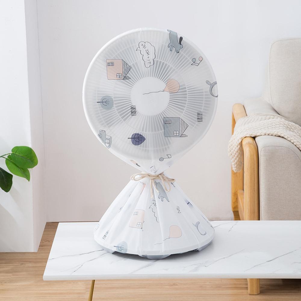 Washable Electric Fan Dust Cover Waterproof Protective Cover Standing Fans Protecter