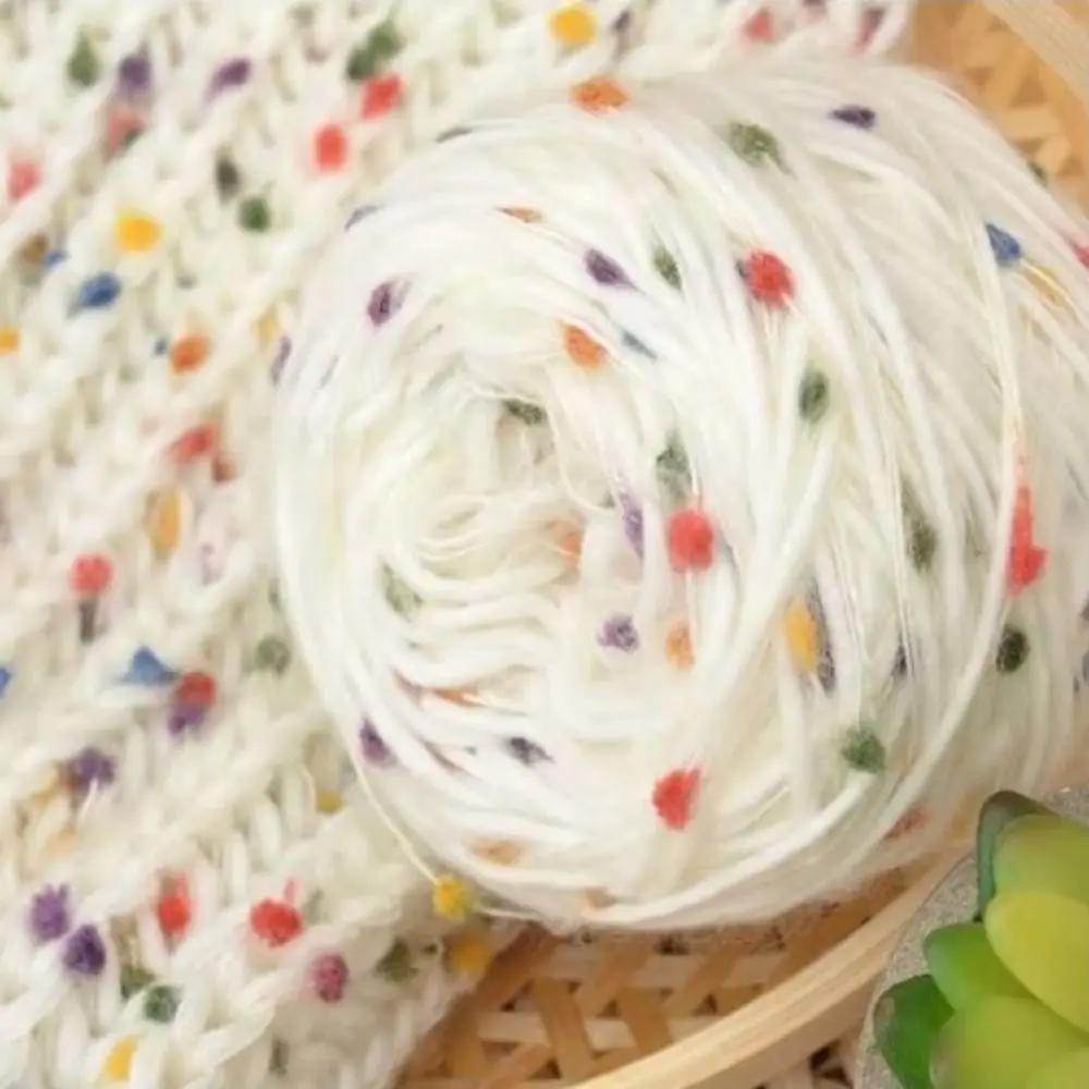 50g/Klubíčko Barevná Mohérová Příze Duha Fazole Vlna Bavlna Příze Silná Nit Bavlna Nit Háčkovací Nit Line Svetr Šála Řemesla