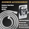 1.5M Bathroom Replacement Shower Hose Hand Shower Replacement Flexible Hose/Pipe Black Bronze Faucet Hose Pipe