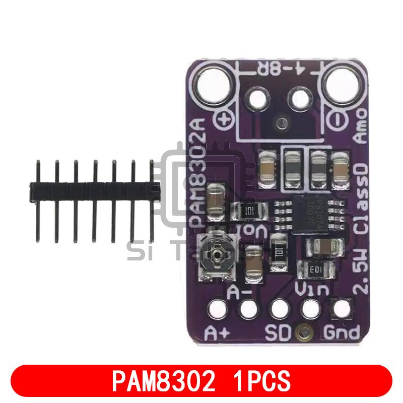 

1~10PCS PAM8302A CJMCU-832 PAM8302 2.5W single channel Class D amplifier board module development board Audio power