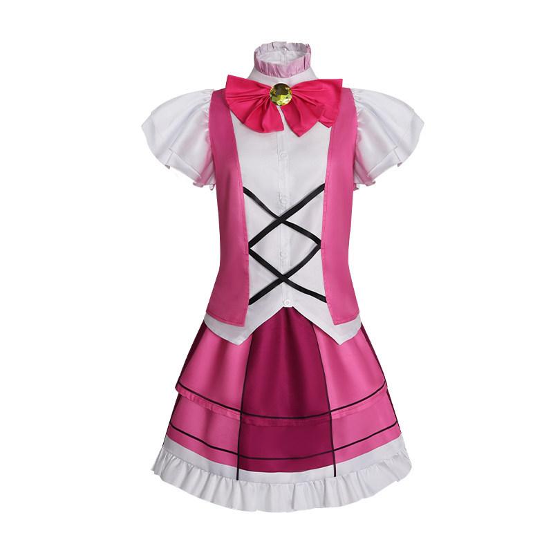 Limbus Company Cosplay Kostüm Königin des Hasses Don Quijote Magisches Mädchen Don Rosa Kleid Lolita Perücke Spiel Anime Vollständiges Set Cosplay