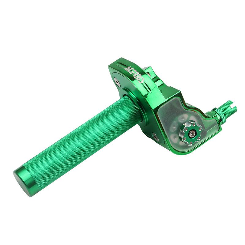 22mm Universal Aluminum Accelerator Throttle Twist Grips Handlebars For Motorcycle Moped Scooter Bike M10*1.5 Throttles 2