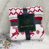 Blanket Double Layer Facecloth Blanket Thickened Sherpa Lamb Flannel Sofa Cover Blanket Christmas Winter Fuzzy Thick Warm Soft Throw Sofa Decoration