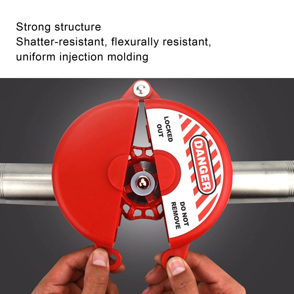 Ventilsicherungsriegel, Ventilabsperrung, Diebstahlschutz-Ventilvorhängeschloss, Flüssiggasventil