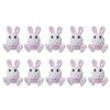 10Pcs Nail Ornaments Removable DIY Metal Eco-friendly Lovely Bunny Decoration Manicure Design for Salon