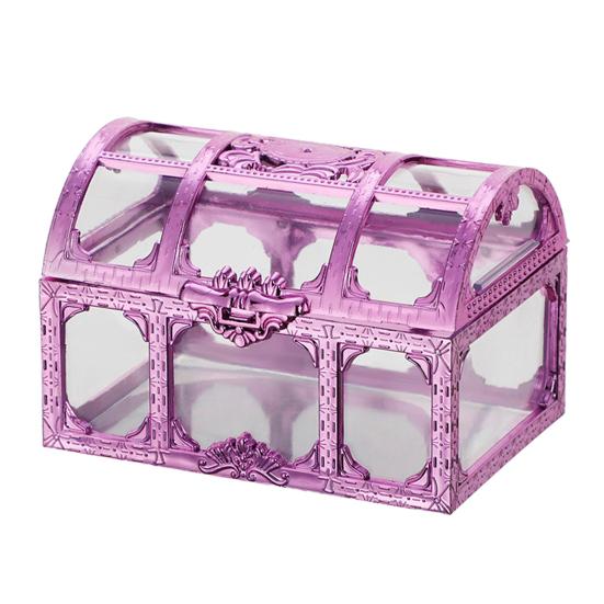 Retro Plated Candy Box Vintage Style Treasure Chest Wedding Party Sweet Container for Candies Cookies Chocolates Macarons Jewelry Small Gifts