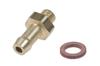 Polini 6x1 Brass Connector, Screw-in (for Vacuum)