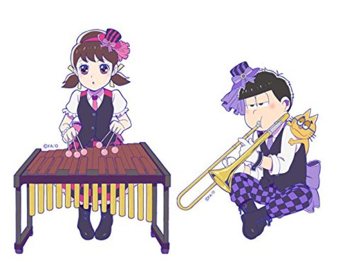 

Тотоко Ичимацу Духовой оркестр Мацу Акриловый набор брелоков Осомацу-сан [Оригинальная иллюстрация] &