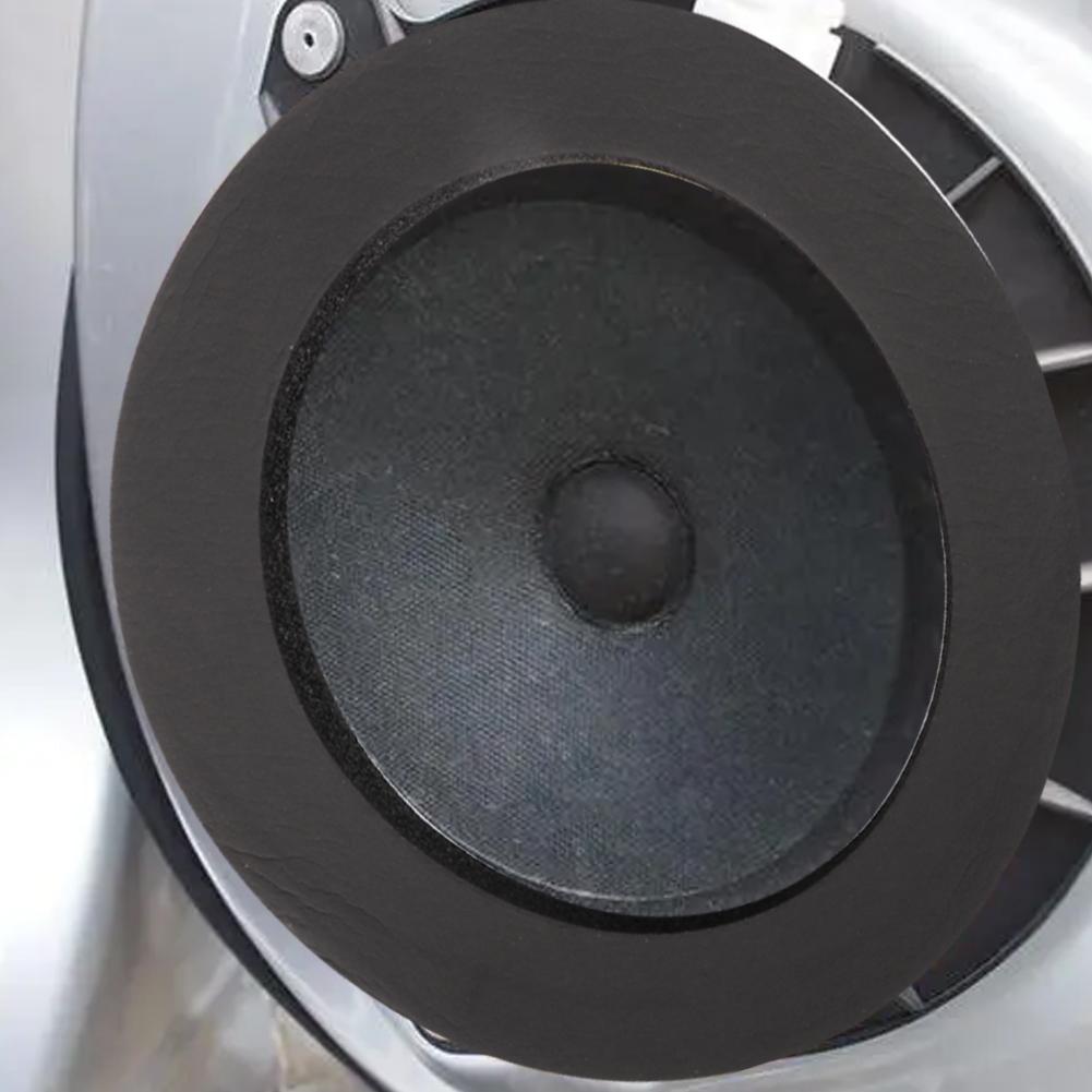 4Pcs 6.5 Inch Universal Car Speaker Foam Ring Soundproof Acoustic Seal Pad Strong Self-Adhesive Auto Door Audio Enhancer Heat Shields 2