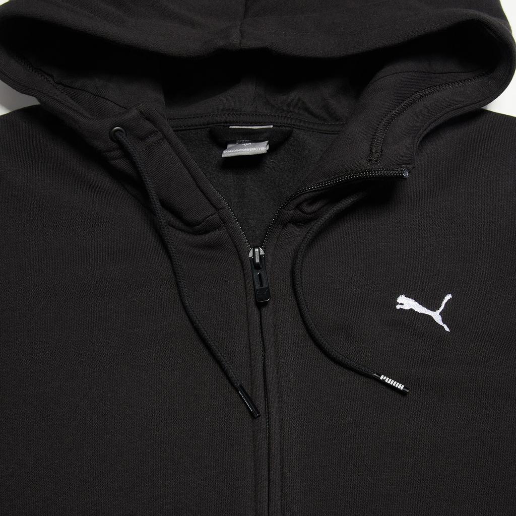 Puma Ess+ Warm Windproof Fleece Hooded Zip Long Sleeve Jacket Women Jackets 679532-01
