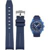 20mm Watch Band for Omega X Swatch MoonSwatch Watch Strap Omega and Swatch Band Rubber Watch Band...