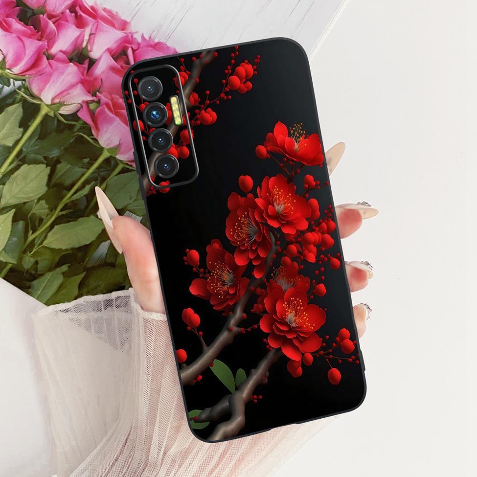 Casing For Tecno Camon 17P Cover Silicone Cute Cat Luxury Fashion Funny Painted Phone Case For Techno Camon 17P CG7 CG7n