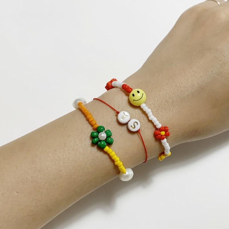 Sophiamor Shiny Flower Bracelet SET 5