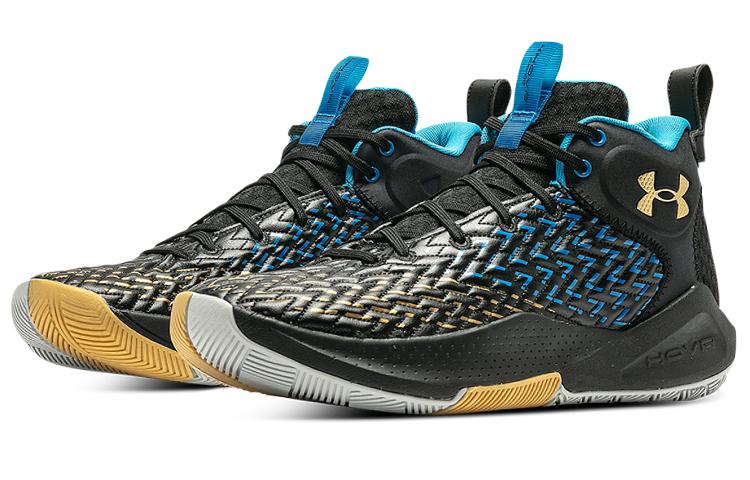 Under Armour HOVR Havoc 4 Clone 'Black Gold Blue'