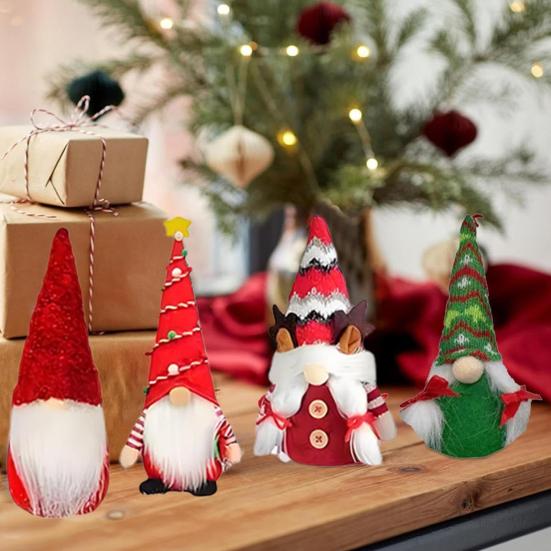 2025 Gnomes Advent Calendar 24 Days Christmas Countdown Calendar with 24 Pcs Collectible Figures Dwarf Ornaments for Holiday Decor