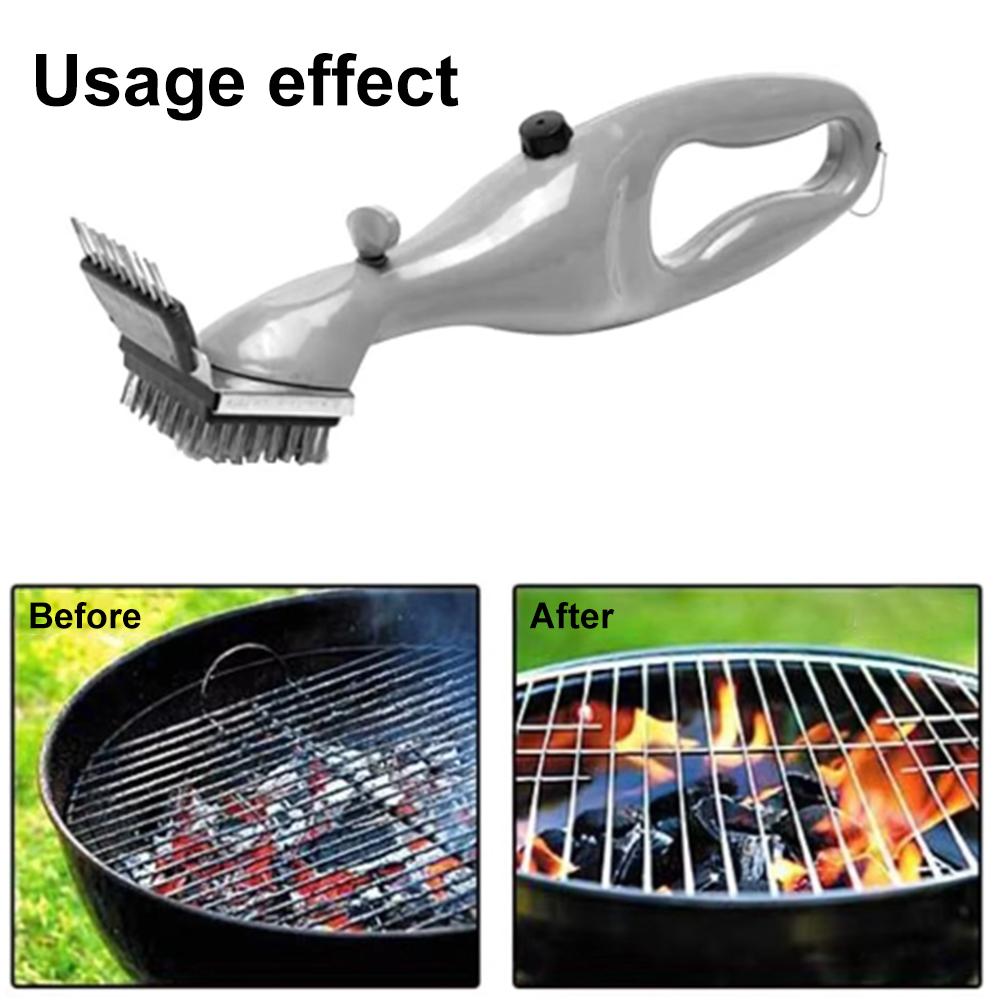 Barbecue Grill Outdoor Steam Cleaning Brushes BBQ Cleaner Suitable For Charcoal Scraper Gas Accessories Cooking Kitchen Tool