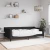 VidaXL Daybed with Mattress Black 100x200 Cm Fabric 3197415