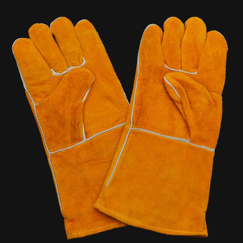 Feuerfeste Vollleder-Schweißhandschuhe - Verschleiß- und hitzebeständig mit kostenlosem Versand