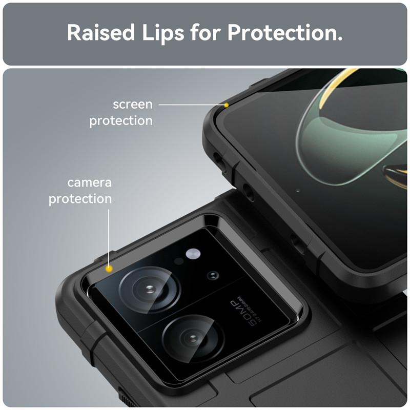 For Xiaomi 13T Pro Case Xiaomi 10T 11T 12T 13T Pro Cover Shockproof Rugged Shield TPU Protective Phone Back Cover Xiaomi 13T Pro