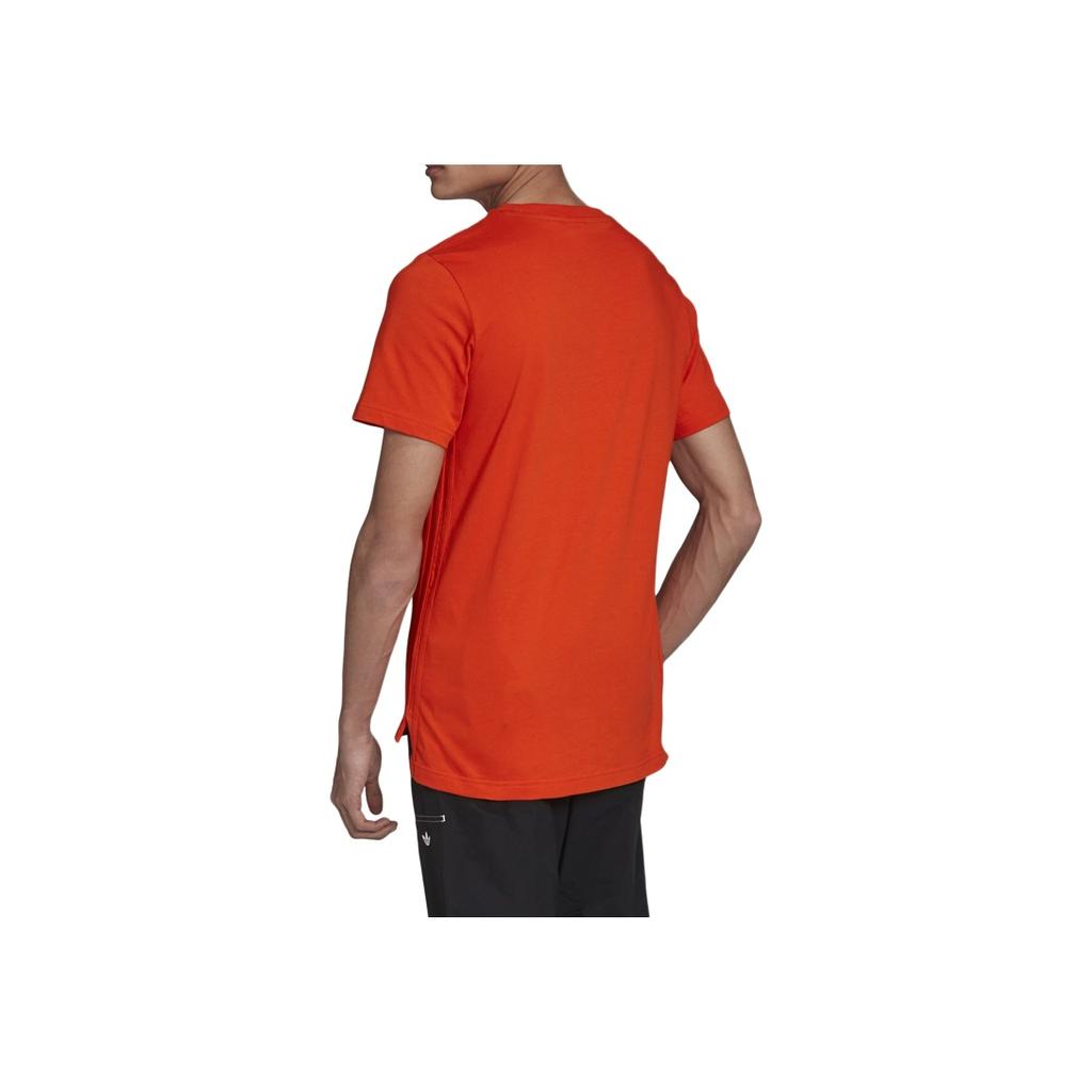 Adidas Originals Trefoil Crew Neck Short Sleeve T-Shirt Men Tops Orange Yellow GK0645