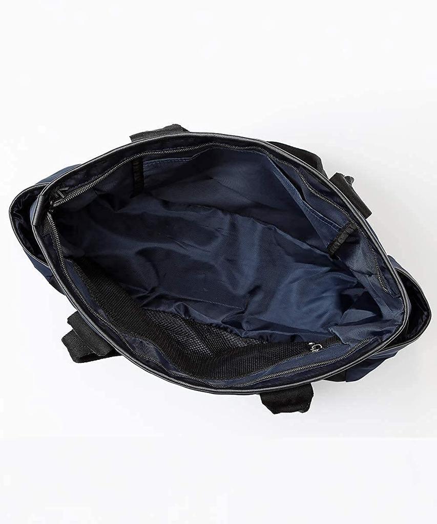 ACROMASTER Tote Bag for Men and A4 Large Capacity with Women, Simple, Vertical, Water-Repellent, Lightweight, Size, Pockets, Shopping, Commuting,