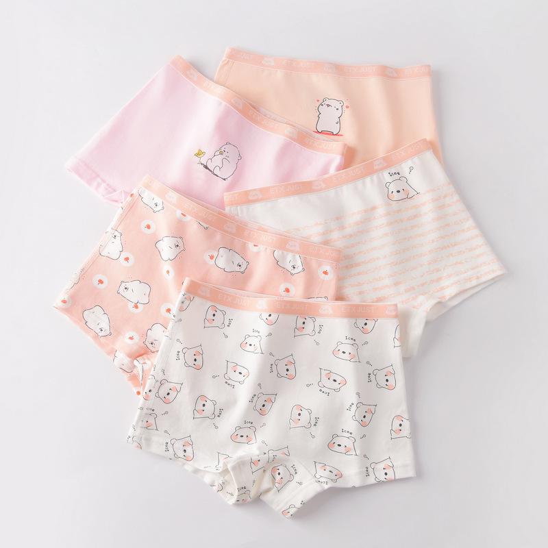 

Хлопковые боксеры для девочек ETX - Нижнее белье для детей и подростков 9-10 years, fits 130cm, 24-32kg