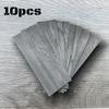 10pcs 40x15cm Floor Sticker Wall Sticker Modern Self-adhesive Thick PVC Wood Grain Floor Sticker Living Room Bedroom Decoration