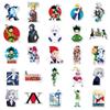 50 Hunter x Hunter Waterproof Graffiti Stickers for Suitcases, Skateboards, Scooters, Computers, Tablets, and Cartoon Decorations.
