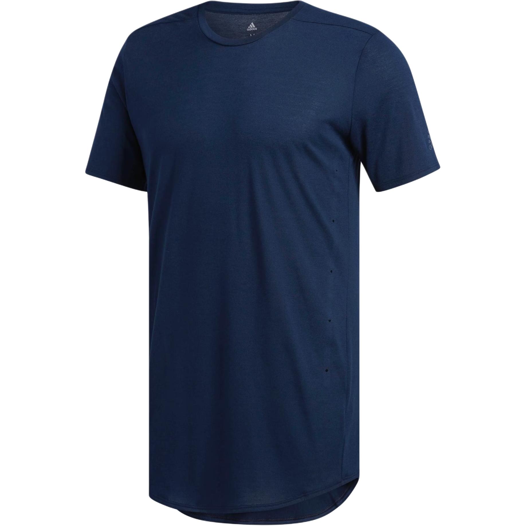 

Adidas Sports Running Crew Neck Pullover Short Sleeve T-Shirt Men Tops Navy-Blue CW4061 XL