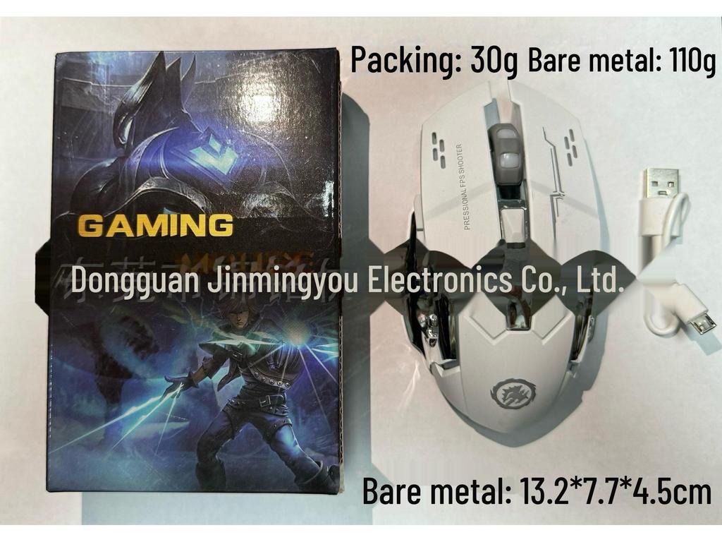 Hot Wheels Wireless and Wired Silent Luminous E-Sports Gaming Mouse with Bluetooth Charging