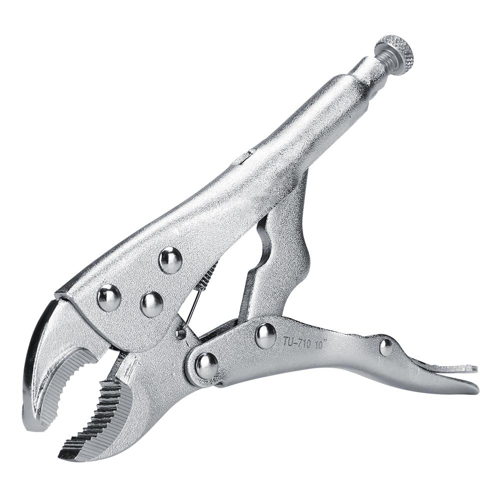 Locking Pliers, 10inch Lock Wrench  Pliers with   Jaw for Welding, Clamping, Screw and Nut Removal