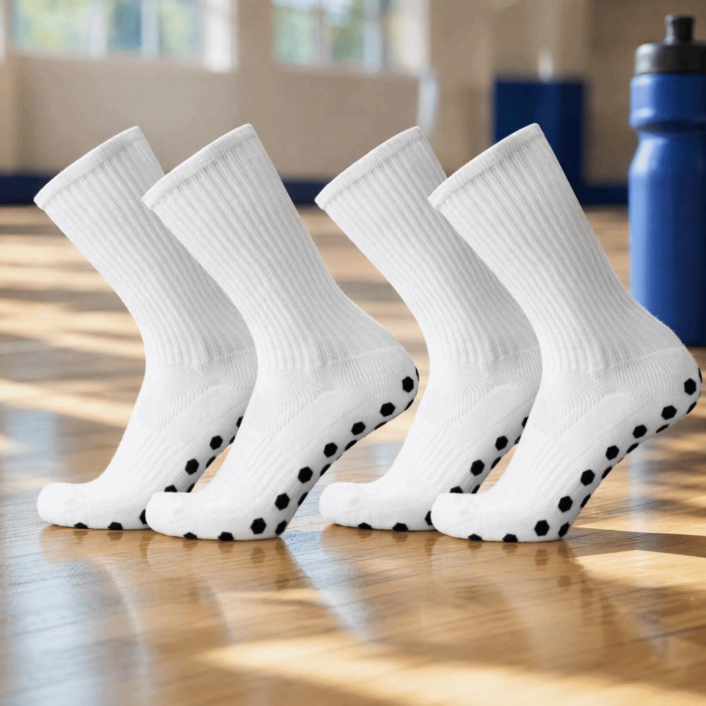 4pcs Quick Dry Team Sports Socks Wear-resistant Athletic Socks Anti Slip Soccer Socks  For Football