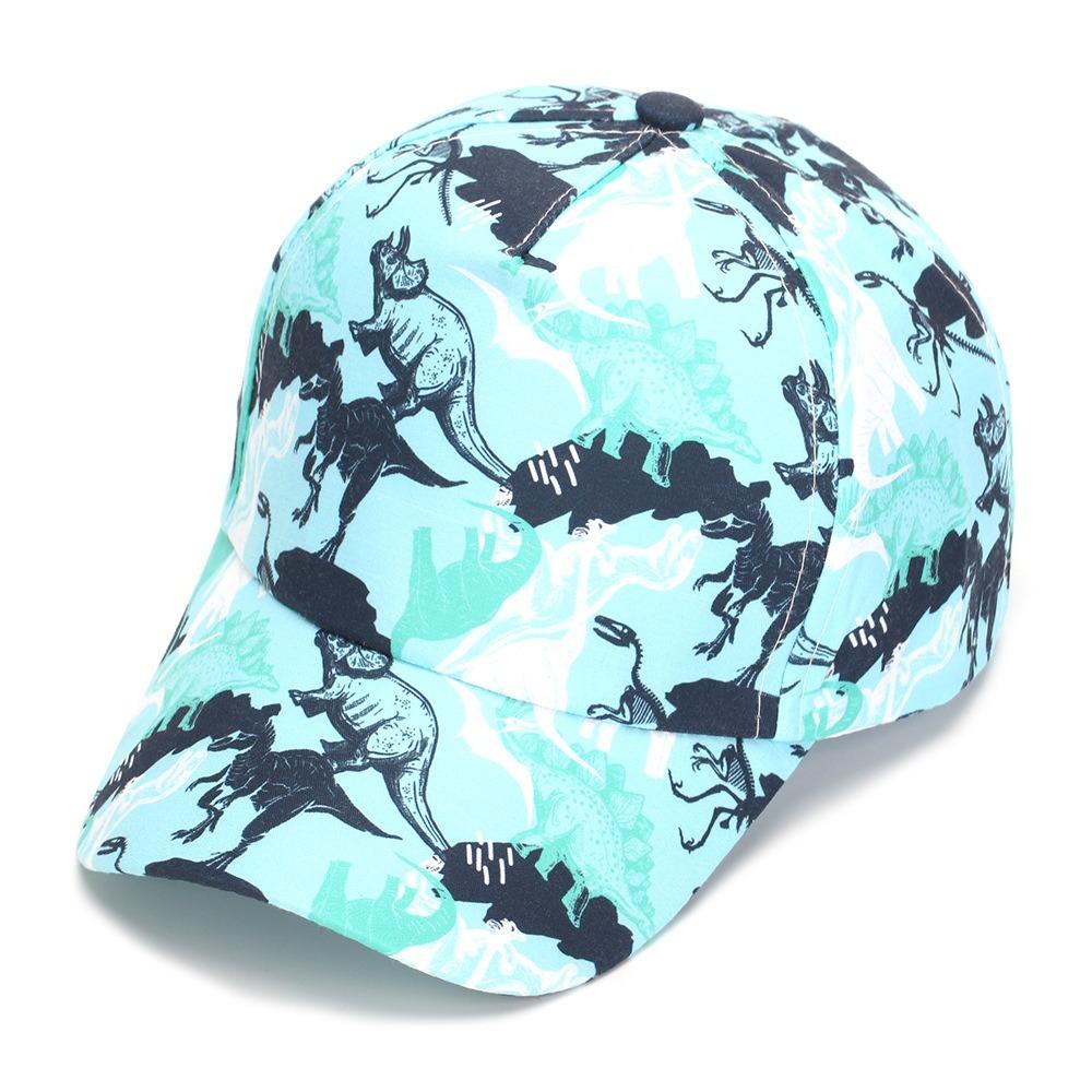 Animal Print Kid Baseball Cap Breathable Boy Girl Sunshade Cap Cute Wide Brim Visor Hat Outdoor