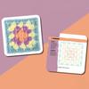 Jeu de cartes Granny Square : 50 modèles de crochet variés, blocs de crochet, vêtements, accessoires pour adultes et débutants