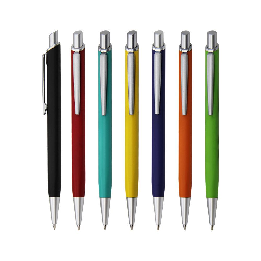 

Custom Color Square Push-Button Ballpoint Pen - Semi-Metallic, Promotional Gift with Logo, Ideal for Hotels and Businesses Bullet Type 1.0 чорний