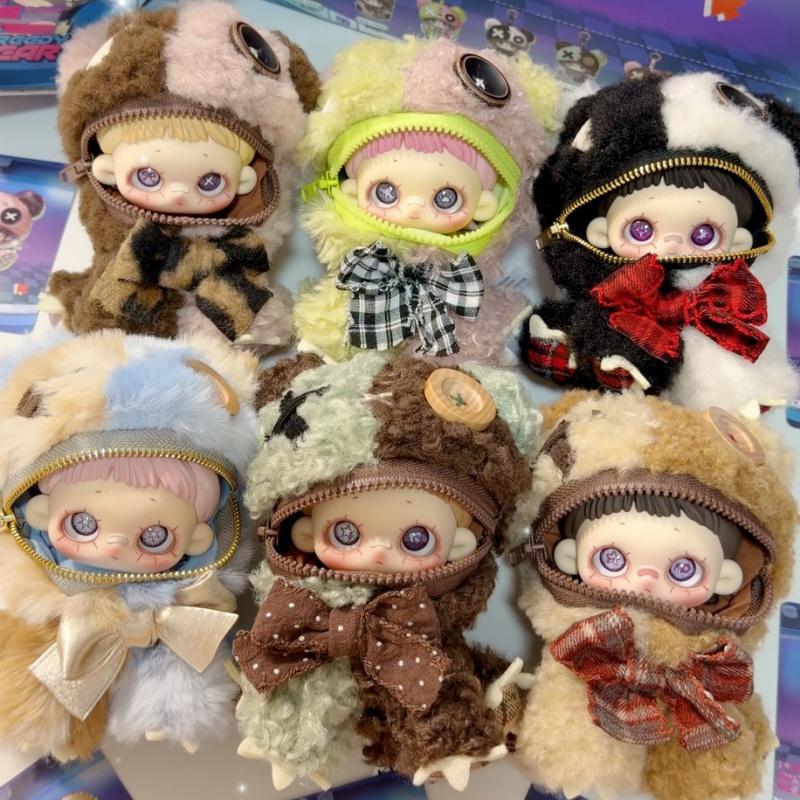 New Maymei Tiny Bear Cookie Series Plush Blind Box Collectible Cute Soft Stuffed Keychain Pendant Gift For Fans