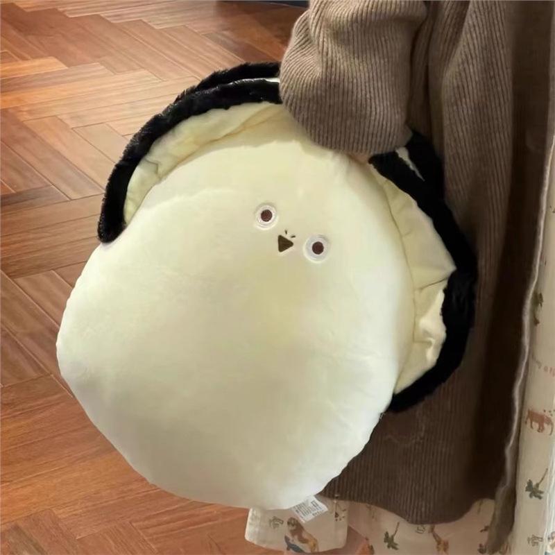 

Креативная милая плюшевая кукла-подушка в виде устрицы - Уютная диванная подушка, подарок для девочек и мальчиков Surprised Small 30cm