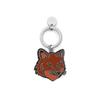 Maison Kitsune MM06904AM1002 P261 Bold Fox Head Men's Keychain