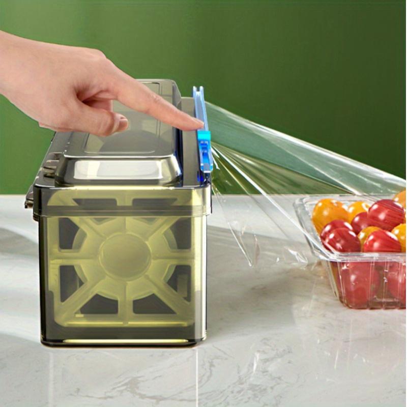 Plastic Food Cling Wrap Dispensers Foil Holder Kitchen Storage Accessories Utensils Aluminum Foil and Film Dispenser